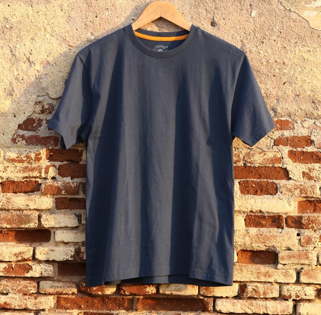 Mens 100 Cotton Tee Woodwose Organic Clothing