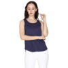 Women's Bamboo Tank Top- Navy