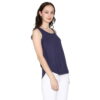 Women's Bamboo Tank Top- Navy