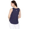 Women's Bamboo Tank Top- Navy