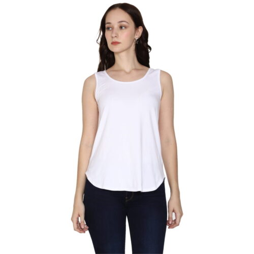 Women's White Tank Top