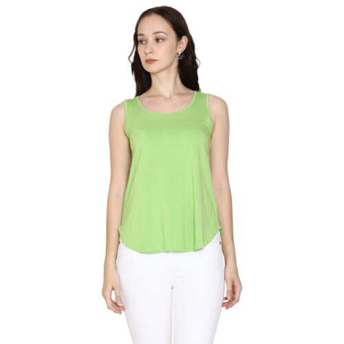 Women's Lime Green Tank Top