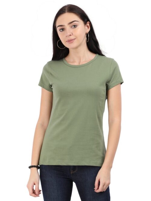Women's Olive Green T-shirt
