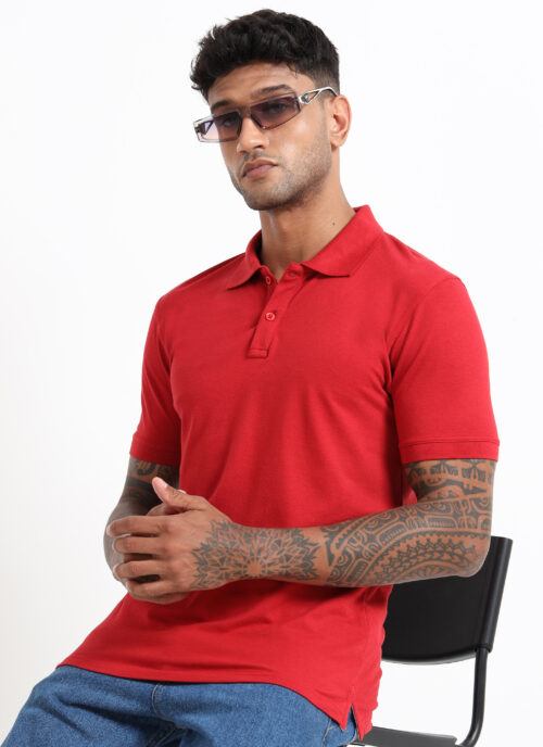 Men’s Bamboo Polo T-Shirt – Sustainable, Breathable & Odor-Resistant