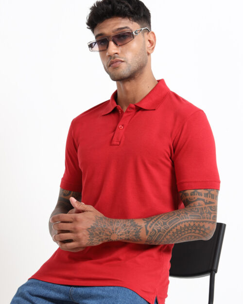 Men’s Bamboo Polo T-Shirt – Sustainable, Breathable & Odor-Resistant