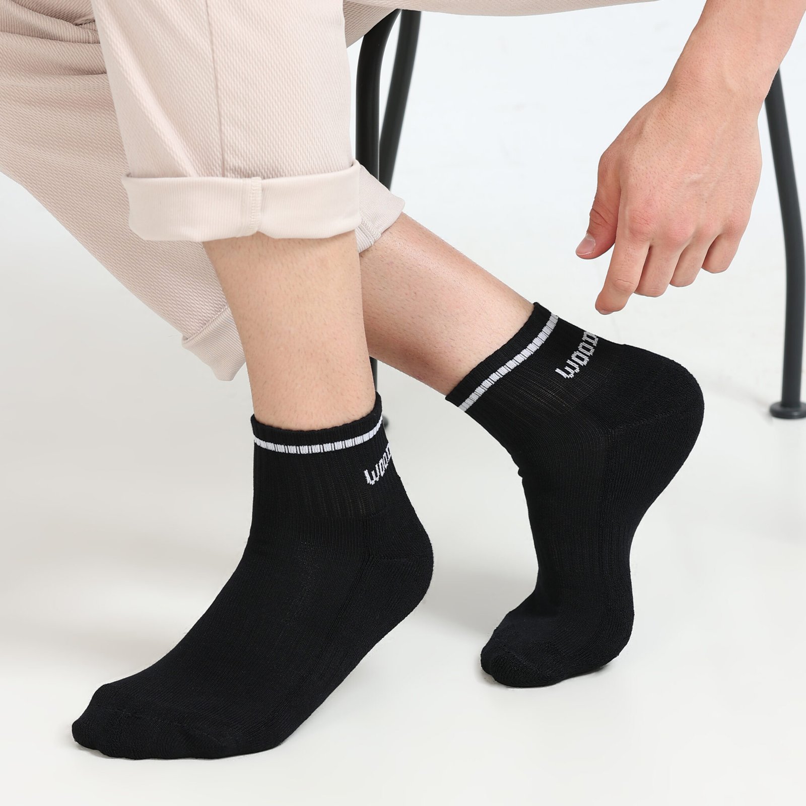 Bamboo Ankle Socks Pack of 1 (Unisex) | Breathable, Odour-Resistant & Ultra-Soft image 2